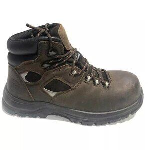 Hoss Men’s Lorne 6 inch, Brown Composite Work Boots, Size 7.5M